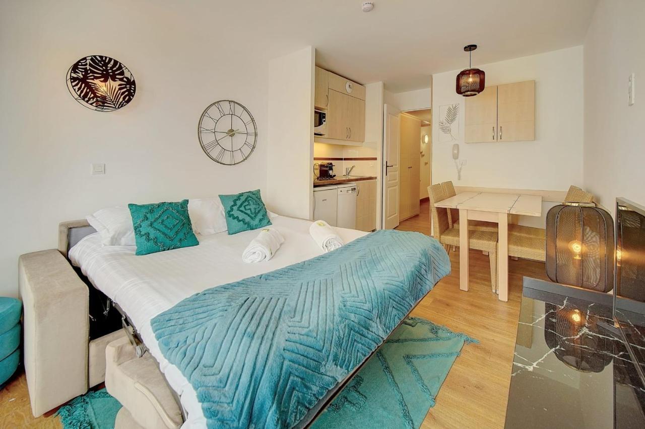 Immogroom - 2 Rooms - Renovated - Pool - Air Conditioning - Parking - Wifi Cannes Exterior foto