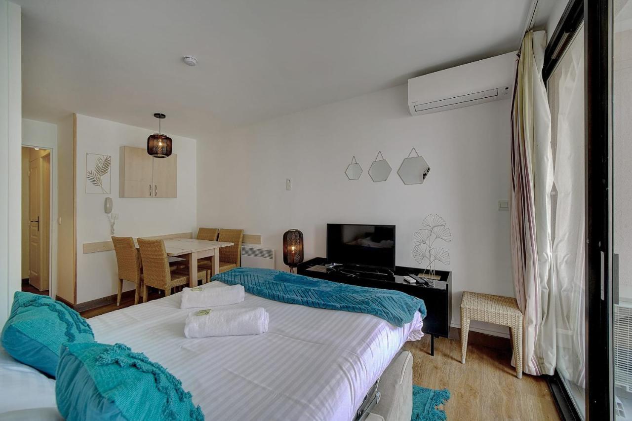 Immogroom - 2 Rooms - Renovated - Pool - Air Conditioning - Parking - Wifi Cannes Exterior foto